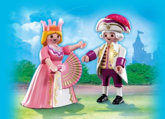 Playmobil - 5242 - Duo Pack Lady and Nobleman - Detail Playmobil - 5242 - Duo Pack Lady and Nobleman