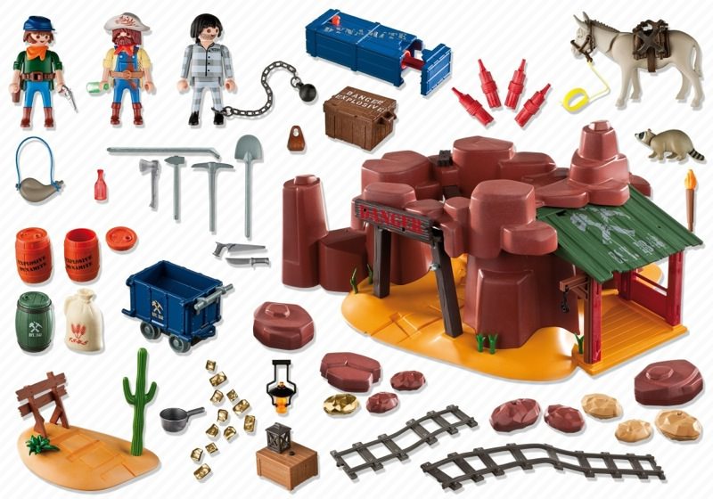 Playmobil Set: 5246 - Western Goldmine - Klickypedia
