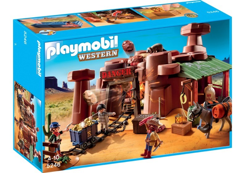 Playmobil 5246 - Western Goldmine - Box
