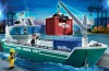 Playmobil - 5253 - Cargo Ship with Loading Crane
