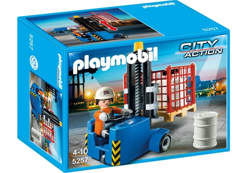 Playmobil Forklift #6959 New Sealed Package. 