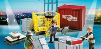 Playmobil - 5259 - Cargo-Team mit Ladegut