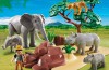 Playmobil - 5275 - WWF-Researcher with African savannah animals