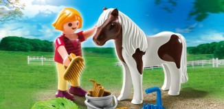 Playmobil - 5291 - Enfant avec poney