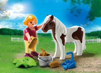 Playmobil - 5291 - Girl with pony