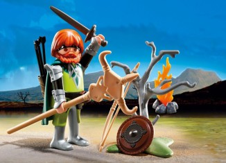 Playmobil - 5293 - Celtic Warrior with Campfire