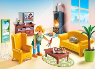 Playmobil - 5308 - Wohnzimmer mit Kaminofen