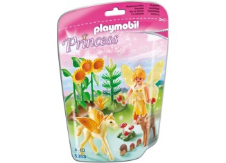 Playmobil - 5353 - Waldfee mit Pegasusbaby 'Goldstaub'