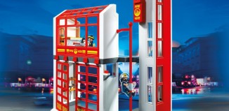 Playmobil - 5361 - Feuerwehrstation mit Alarm