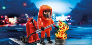 Playmobil - 5367 - Pompier spécialisé