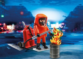Playmobil - 5367 - Specialized fireman