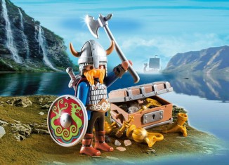 Playmobil - 5371 - Vikingo con tesoro