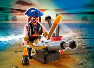 Playmobil - 5413 - Canonnier des Pirates