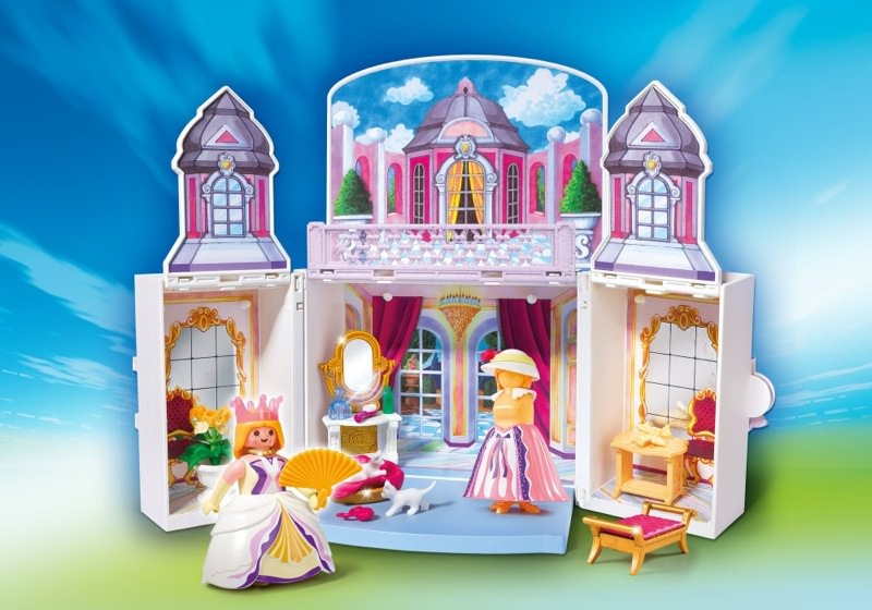 PLAYMOBIL 5419 Princess Castle Playset 76pcs W Secret Key for sale online 