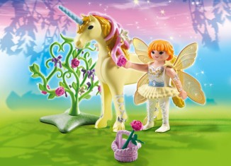 Playmobil - 5442 - Flower Fairy with Unicorn 'Sun Beam'