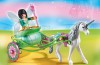 Playmobil - 5446 - Unicorn carriage with butterfly fairy