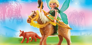 Playmobil - 5448 - Forest Fairy Diana with Horse