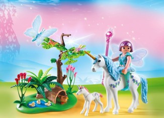Playmobil - 5450 - Fee Aquarella auf der Einhorn-Lichtung
