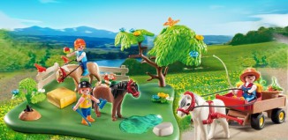 Playmobil - 5457 - Set Ponis 40 aniversario