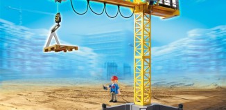 Playmobil - 5466 - Large construction crane with IR remote control