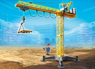 Playmobil - 5466 - Large construction crane with IR remote control