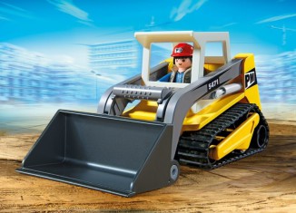 Playmobil - 5471 - Compact Excavator - Detail Playmobil - 5471 - Compact Excavator