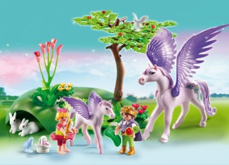 Playmobil - 5478 - Königskinder beim Baby-Pegasus