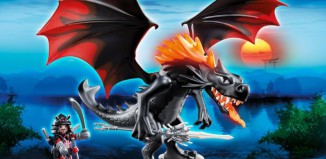 Playmobil - 5482 - Dragón gigante con fuego (LED)