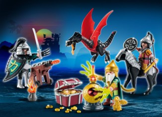 Playmobil - 5493 - Adventskalender "Kampf um den Drachenschatz"