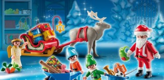 Playmobil - 5494 - Calendario de Adviento Navidad y regalos de Papa Noel