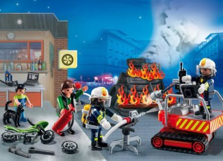 Playmobil - 5495 - Estación de bomberos con alarma
