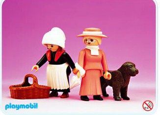 Playmobil - 5500 - Lady/Dog/Maid