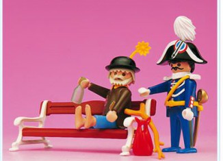 Playmobil - 5508 - Hobo And Gendarme