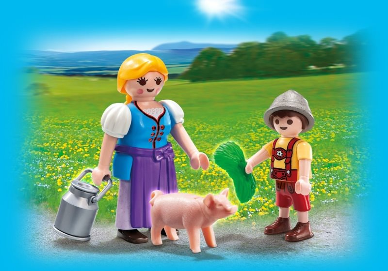 Bäuerin Und Junge Duo Pack Playmobil 5514 PLAYMOBIL® Country NEU 