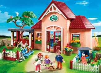 Playmobil - 5529 - Tierarztpraxis mit Gehegen