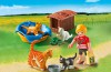 Playmobil - 5535 - Cat family with bin