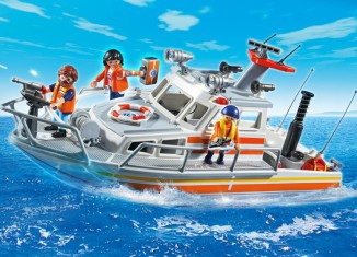Playmobil - 5540 - Rescue boat - Detail Playmobil - 5540 - Rescue boat