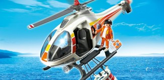 Playmobil - 5542 - Helicóptero de extinción