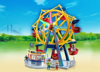 Playmobil - 5552 - Riesenrad mit bunter Beleuchtung - Detail Playmobil - 5552 - Riesenrad mit bunter Beleuchtung