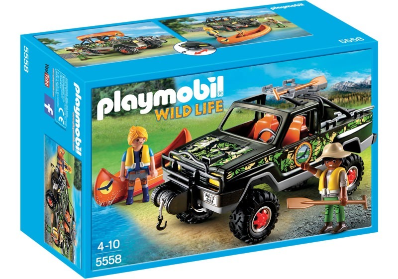 Playmobil 5558 - Adventure Pickup Truck - Box