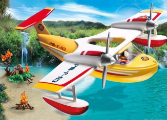 Playmobil - 5560 - Firefighting Seaplane