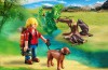 Playmobil - 5562 - Excursionista con perro y castores