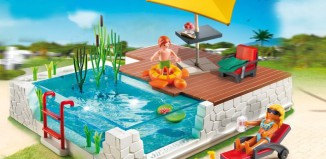 Playmobil - 5575 - Swimming Pool with Terrace