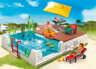 Playmobil - 5575 - Piscine avec terrasse