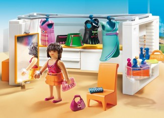 Playmobil - 5576 - Modern Dressing Room - Detail Playmobil - 5576 - Modern Dressing Room