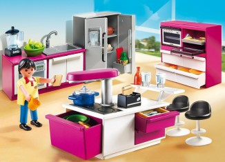Playmobil - 5582 - Cuisine avec îlot