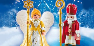 Playmobil - 5592 - St. Nikolaus und Weihnachtsengel