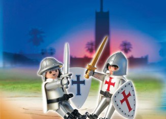 Playmobil - 5825-usa - Pack de dúo Caballeros de la Orden y Cruzado