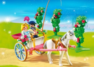 Playmobil - 5871 - Princess with Horse Carriage - Detail Playmobil - 5871 - Princess with Horse Carriage
