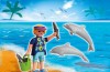 Playmobil - 5876 - Duo-Pack Pflegerin mit Delfinjungen